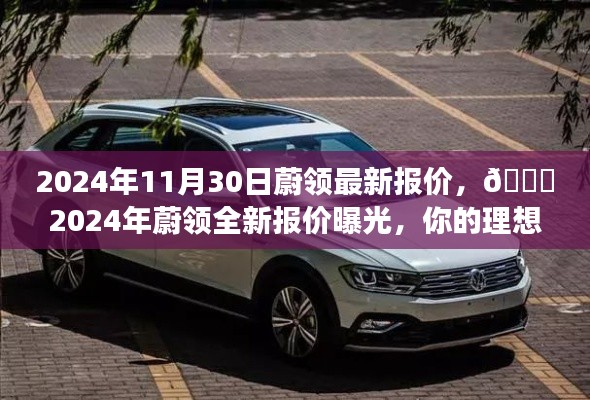 🌟2024年蔚领全新报价揭晓，理想座驾的选择！