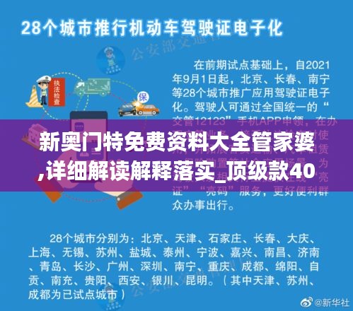 新奥门特免费资料大全管家婆,详细解读解释落实_顶级款40.430-4