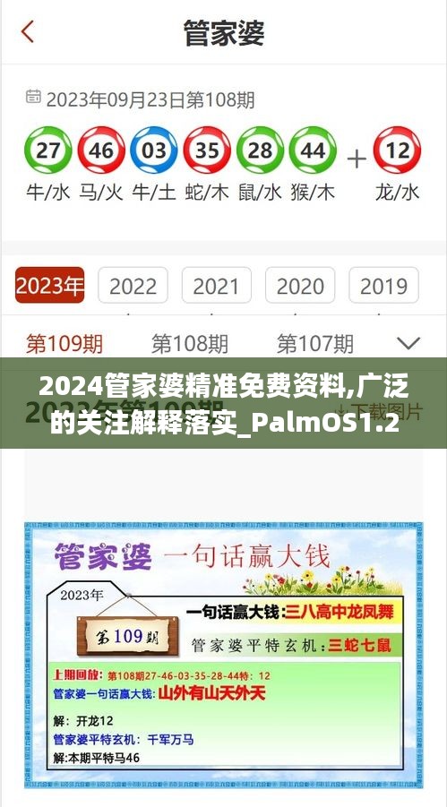 2024管家婆精准免费资料,广泛的关注解释落实_PalmOS1.263