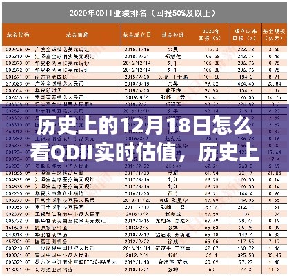 历史上的12月18日，QDII实时估值革新科技之旅概览